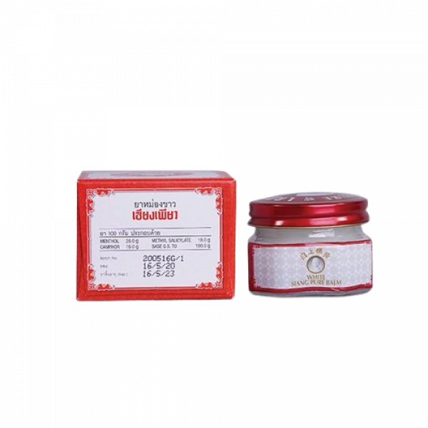 ยาหม่องขาวเซียงเพียว  (ขนาด 12,40 กรัม)