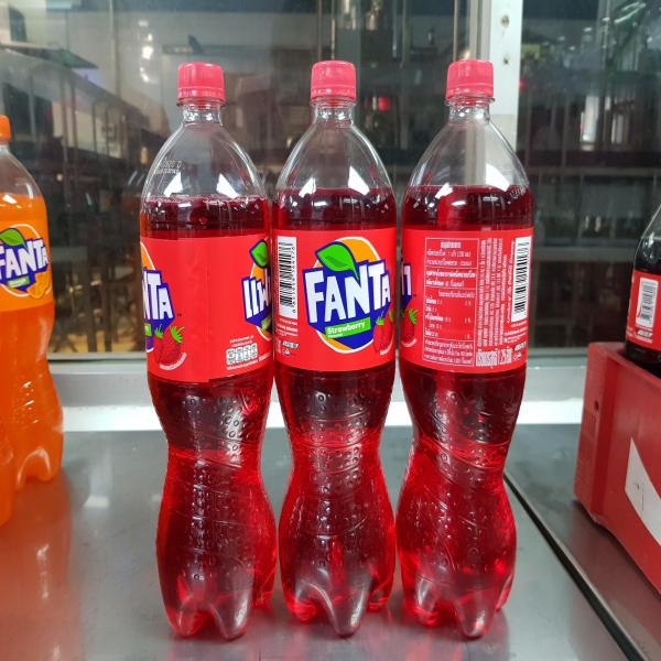 Fanta Strawberry in PET Bottle