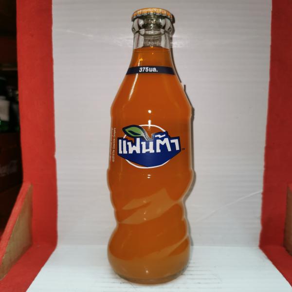 Fanta Orange in Returned Glass Bottle