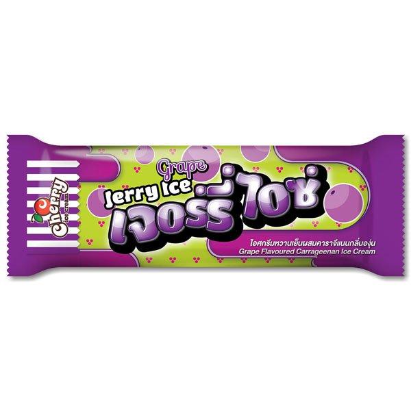 Jerry Ice  Grape Flavoured Carrageenan Ice Cream