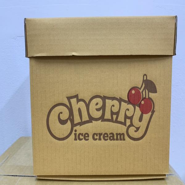 ไอศกรีมดัดแปลง กลิ่นสตรอว์เบอร์รี่