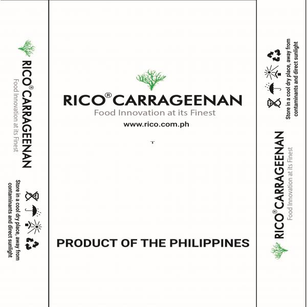 Semi-Refined Carrageenan (Food Additive) (RICO ®)/ Philippines