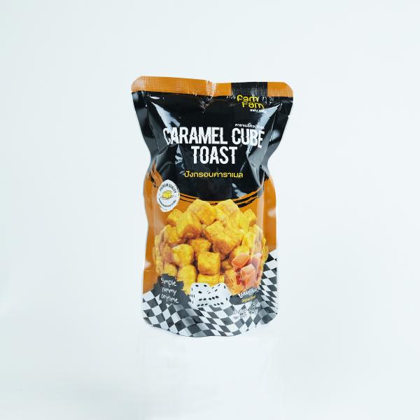 CARAMEL CUBE TOAST ORIGINAL CARAMEL FALVOR