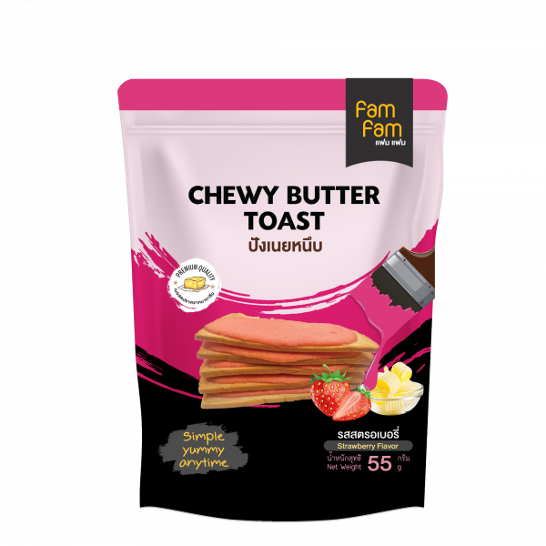 CHEWY BUTTER TOAST STRAWBERRY FLAVOR