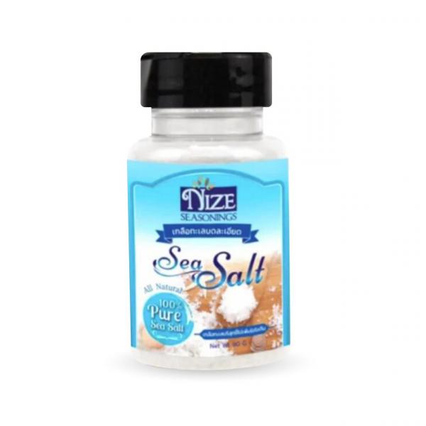 เกลือทะเลชนิดบดละเอียด (เกลือบริโภคไม่เสริมไอโอดีน ตรา ไนซ ซีซันนิ่ง)
