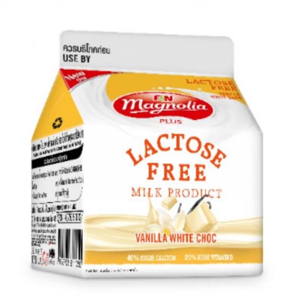 Pasteurized Lactose Free Milk Product Vanilla White Chocolate Flavoured