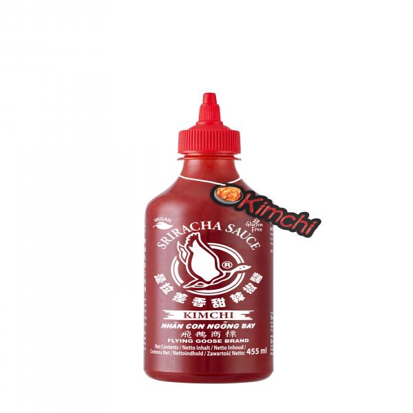 SRIRACHA HOT CHILLI SAUCE WITH KIMCHI