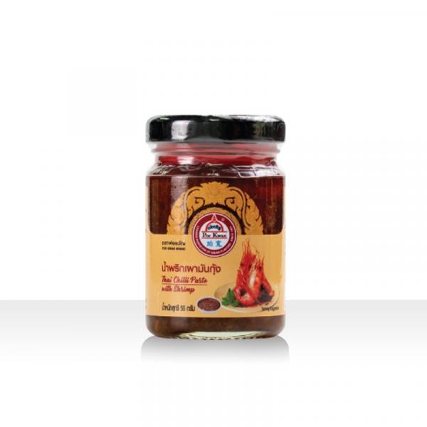 น้ำพริกเผามันกุ้ง