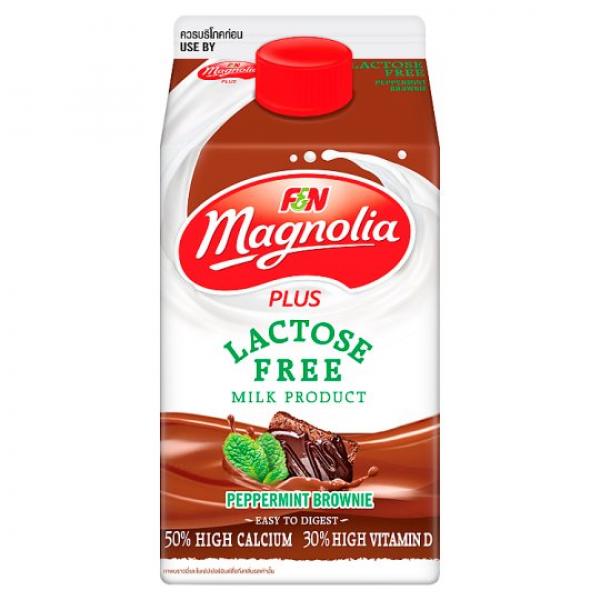 Pasteurized Lactose Free Milk Product Cocoa and Peppermint Brownie Flavoured