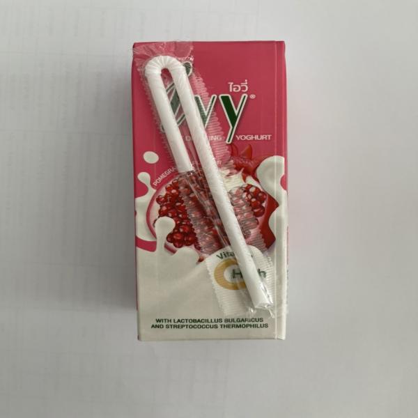 โยเกิร์ตพร้อมดื่ม ยูเอชที รสทับทิม