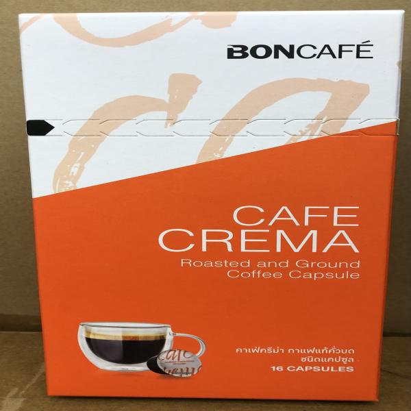 Cafe Crema Roasted and Ground Coffee Capsule