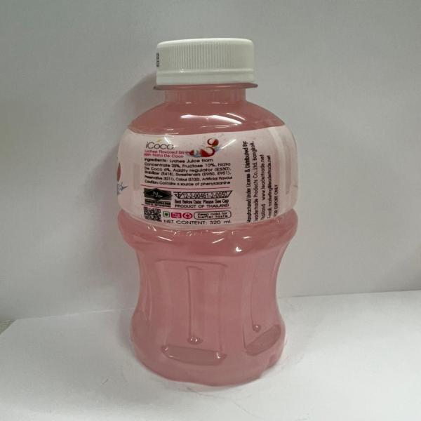 น้ำลิ้นจี่ 25%  ผสมวุ้นมะพร้าว