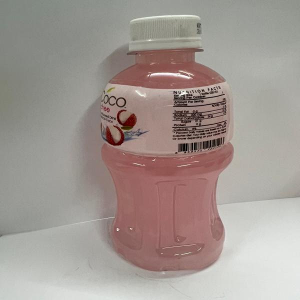 น้ำลิ้นจี่ 25%  ผสมวุ้นมะพร้าว