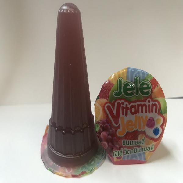 Jelly carrageenan mixed 15% White Grape Juice, Assorted fruit flavour