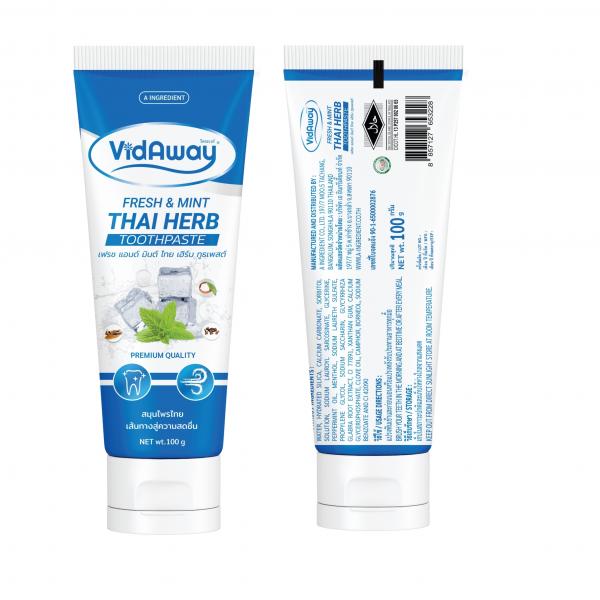 FRESH & MINT THAI HERB TOOTHPASTE (size 30, 50 and 100 g)