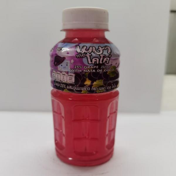 น้ำองุ่น 25% ผสมวุ้นมะพร้าว