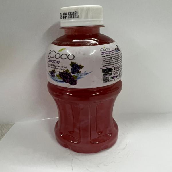 น้ำองุ่น 25% ผสมวุ้นมะพร้าว