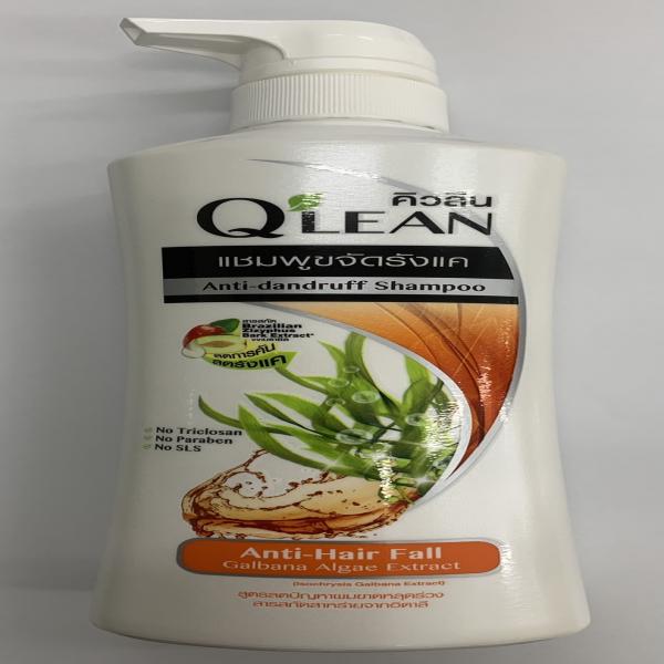 Q'lean Anti Dandruff Shampoo Anti-Hair Fall  340 ml., 170 ml., 70 ml., 300 ml. (Refill)