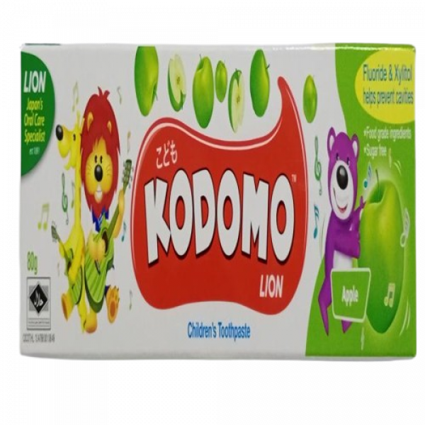 Kodomo Lion Children Toothpaste (Apple) 80g.