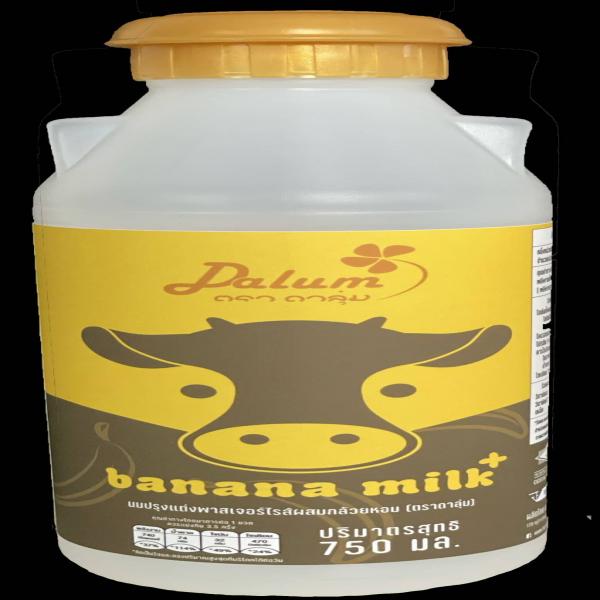 นมปรุงแต่งพาสเจอร์ไรส์ รสกล้วยหอม