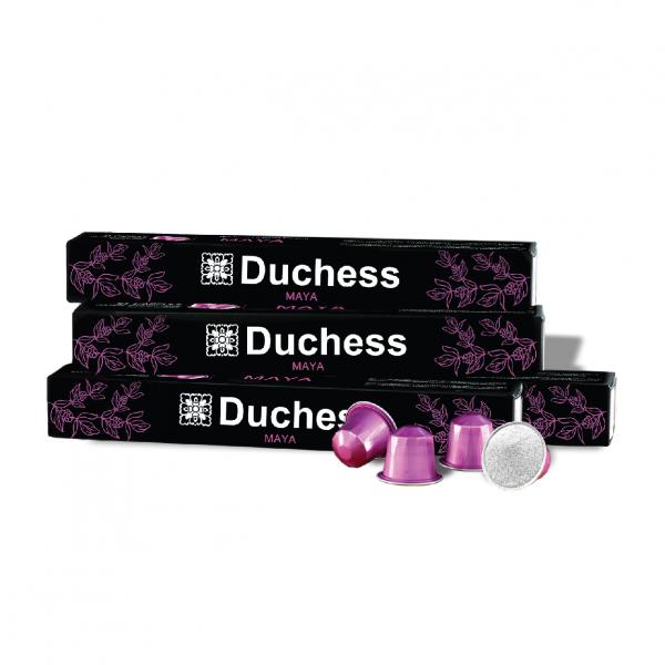 Maya Coffee Capsule (Roasted and Ground Coffee in Capsule) Duchess Brand