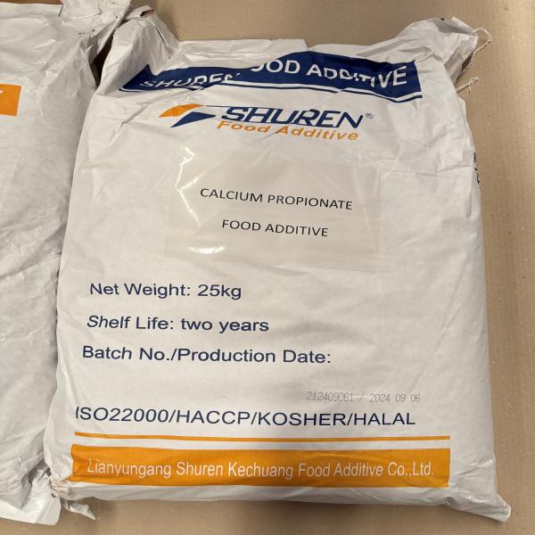 CALCIUM PROPIONATE / LIANYUNGANG SHUREN KECHUANG FOOD ADDITIVE CO., LTD. / CHINA