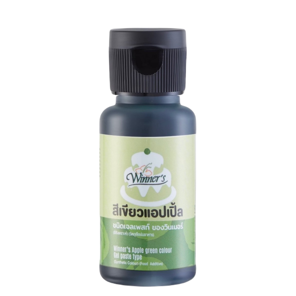 WINNER'S APPLE GREEN COLOUR GLE PASTE TYPE (STNTHETIC COLOUR) (FOOD ADDITIVE)