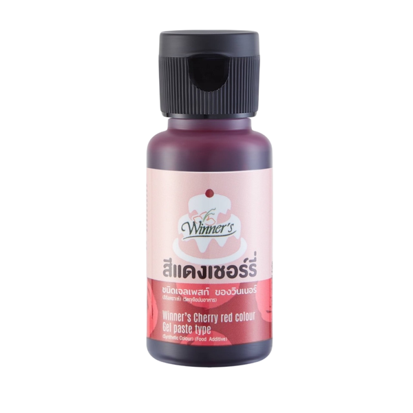 WINNER'S CHERRY RED COLOUR GLE PASTE TYPE (STNTHETIC COLOUR) (FOOD ADDITIVE)