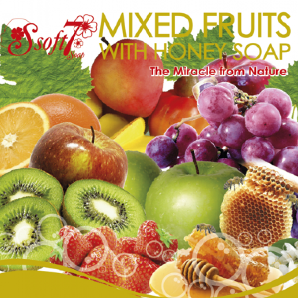 MIXED FRUITS WITH HONEY SOAP