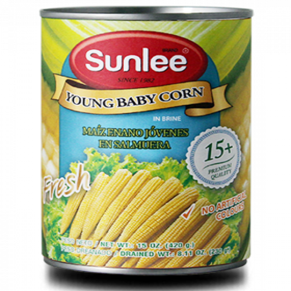 ข้าวโพดฝักอ่อนในน้ำเกลือ