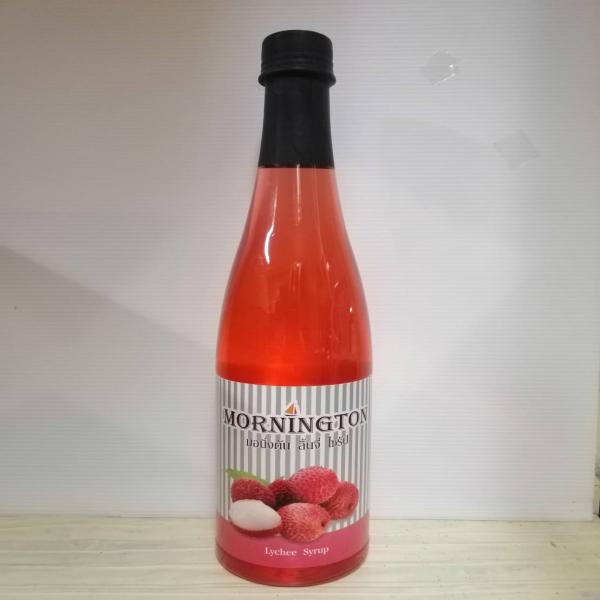 น้ำหวานเข้มข้น กลิ่นลิ้นจี่ มอนิ่งตัน เครื่องหมายการค้าจดทะเบียน