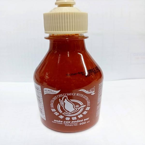 Sriracha Hot Chilli Sauce with Extra Garlic-No MSG