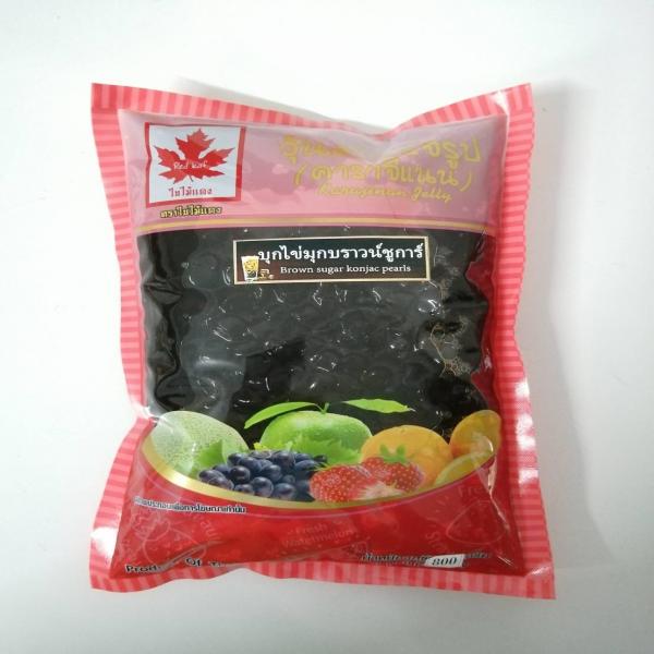 Browsugar Flavor Jelly Carageenan Cylindrical  Shape