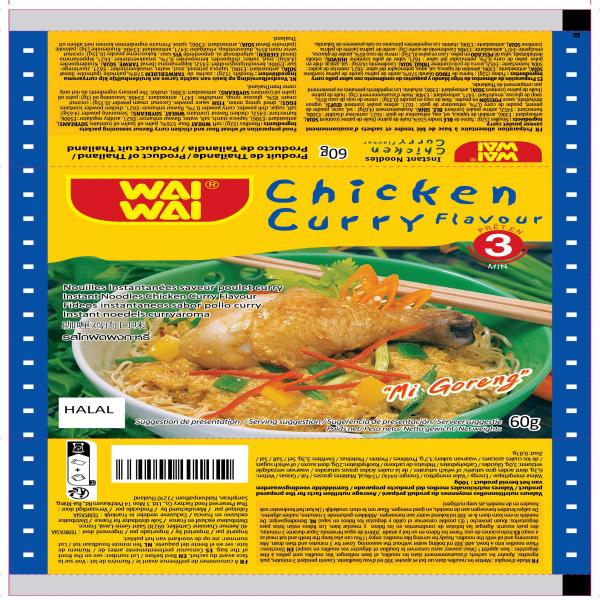 Instant Noodles Chicken Curry Flavour