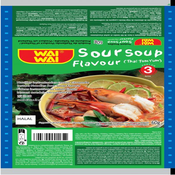 Instant Noodles Sour Soup Flavour