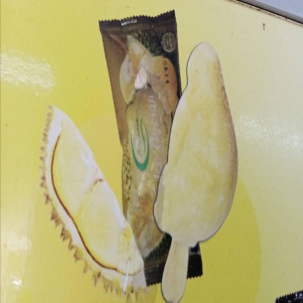 Frozen Durian Stick Greendeli Brand.