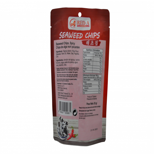 Seaweed Chips Spicy