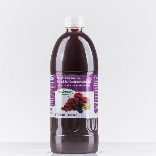 100% Mixed Fruit Juice From Mixed Fruit Juice Concentrate (Mixed berry, Apple, Red Grape, Strawberry)