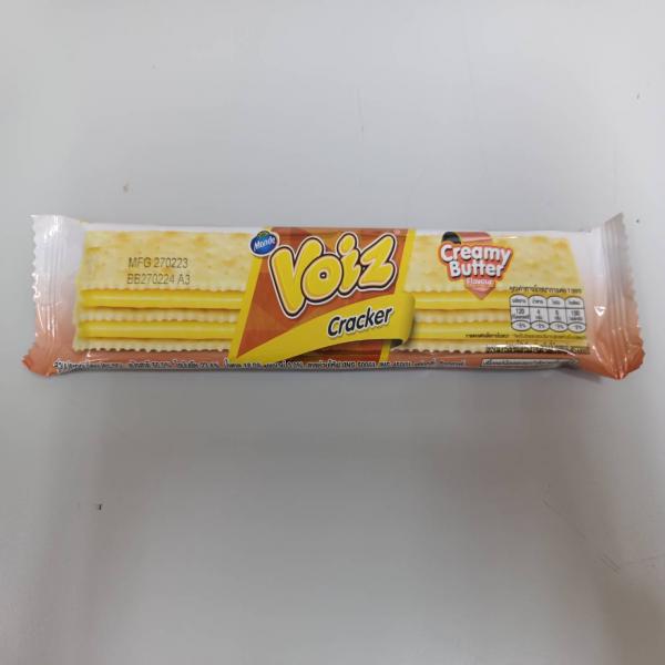แครกเกอร์สอดไส้ครีม กลิ่นครีมมี่บัตเตอร์