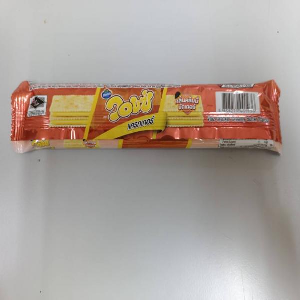 แครกเกอร์สอดไส้ครีม กลิ่นครีมมี่บัตเตอร์