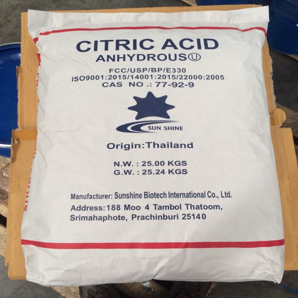 Citric Acid Anhydrous