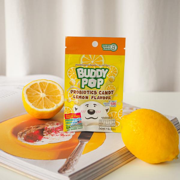 ลูกอมโพรไบโอติกส์ กลิ่นเลมอน