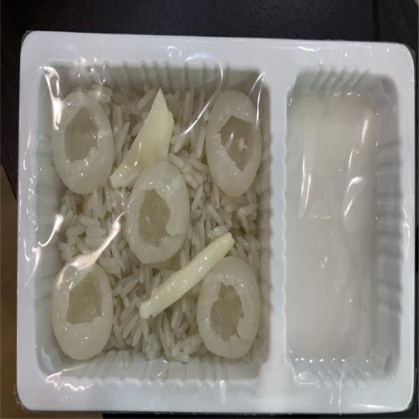 Frozen Longan Sticky Rice with Coconut Milk