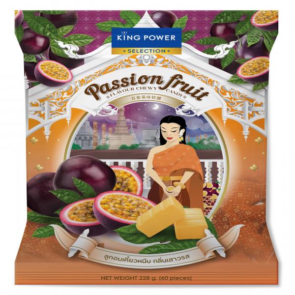 Passion Fruit Flavoured Chewy candy