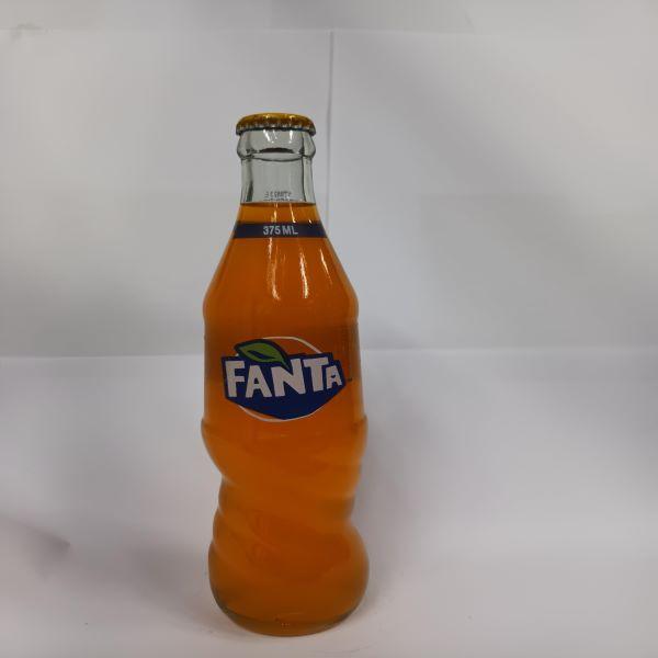 น้ำหวานกลิ่นส้ม ขวดแก้วแบบคืนขวด