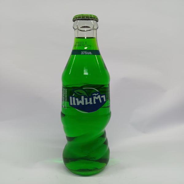 Fanta Green in Returned Glass Bottle
