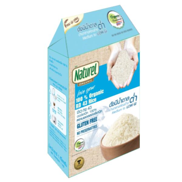 100% Organic RD 43 Rice 