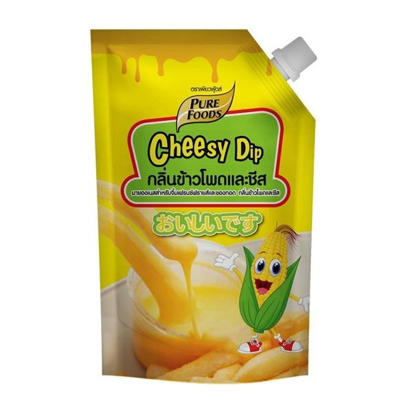 Corn and Cheese Flavored Mayonnaise for French Fries and Fried Stuff
