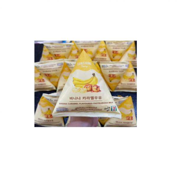 Banana Caramel Flavoured Pasteurized Milk Product
