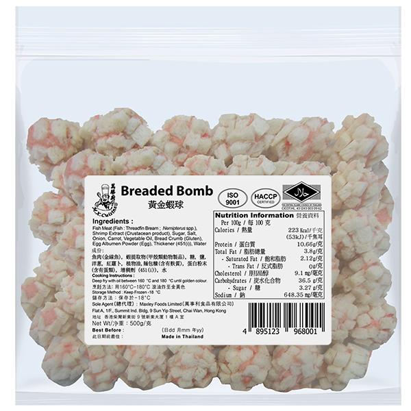 FROZEN BREADED BOMฺB